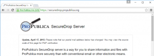 ProPublica is an independent newsroom that produces investigative journalism in the public interest. It provides a SecureDrop site to allow tips or documents to be submitted securely; however, until recently the HPKP policy on this site was ineffectual.