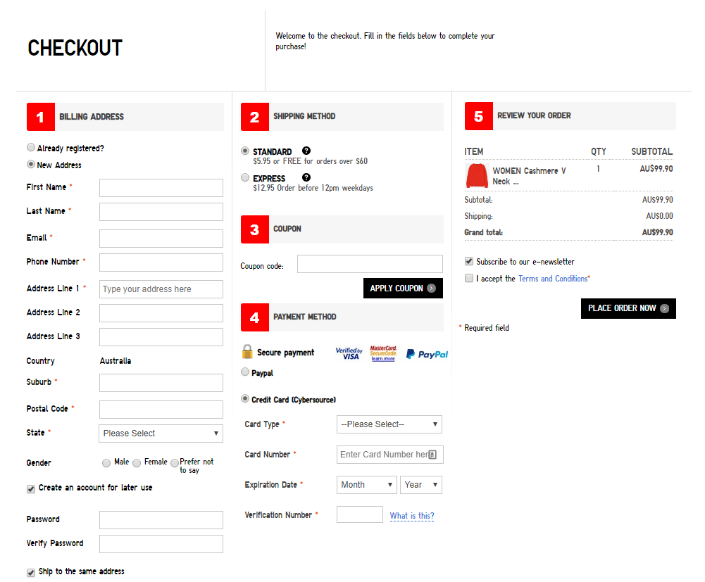 Personal data entered into Uniqlo Australia's checkout page would have been stolen