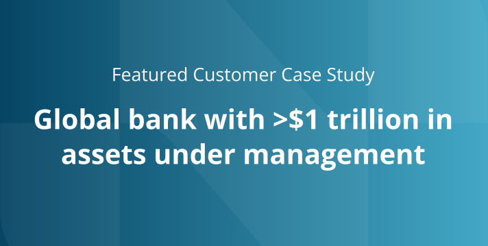 Global bank with >$1 trillion in assets under management image